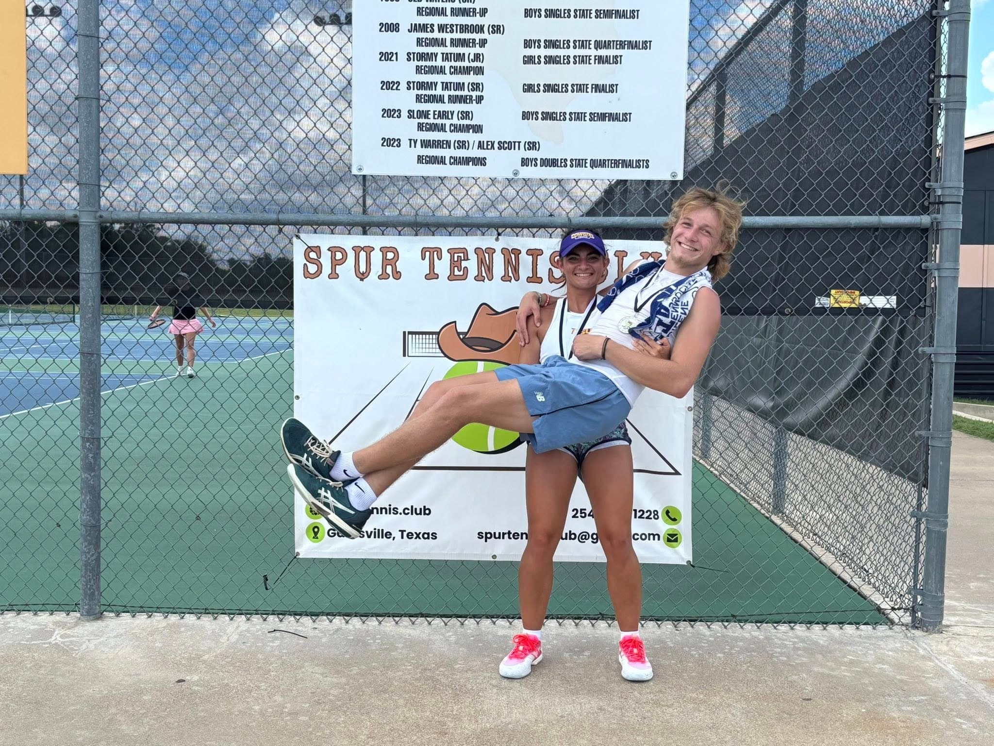 Spur Tennis Club tournament medal photo 2