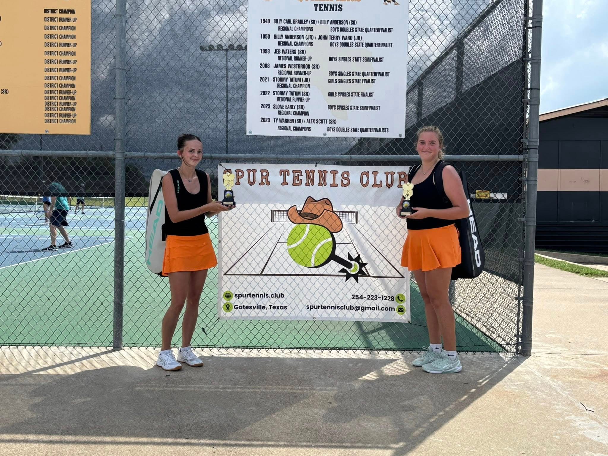 Spur Tennis Club tournament medal photo 4