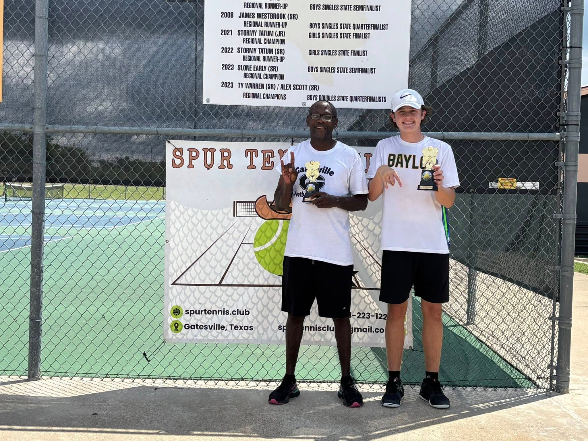 Spur Tennis Club tournament medal photo 5